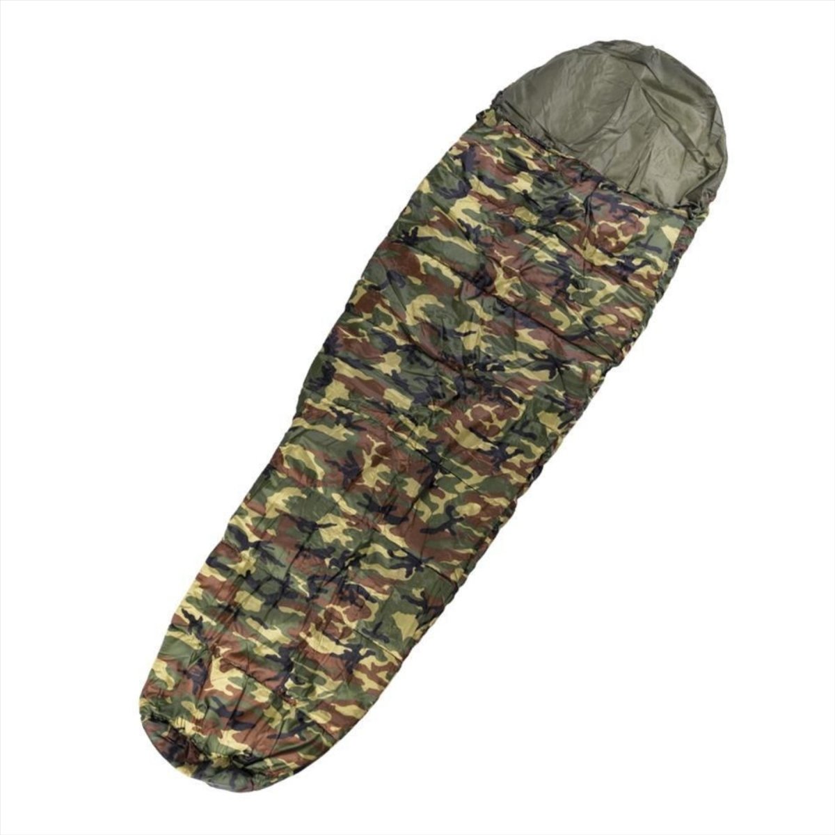 Mil-tec commando sovsäck 225 cm 2 vägs blixtlås vänster sida lättvikt