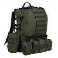 Mil-Tec Defense Assembly Pack Tactical Rackpack Löstagbar ryggsäcksäck