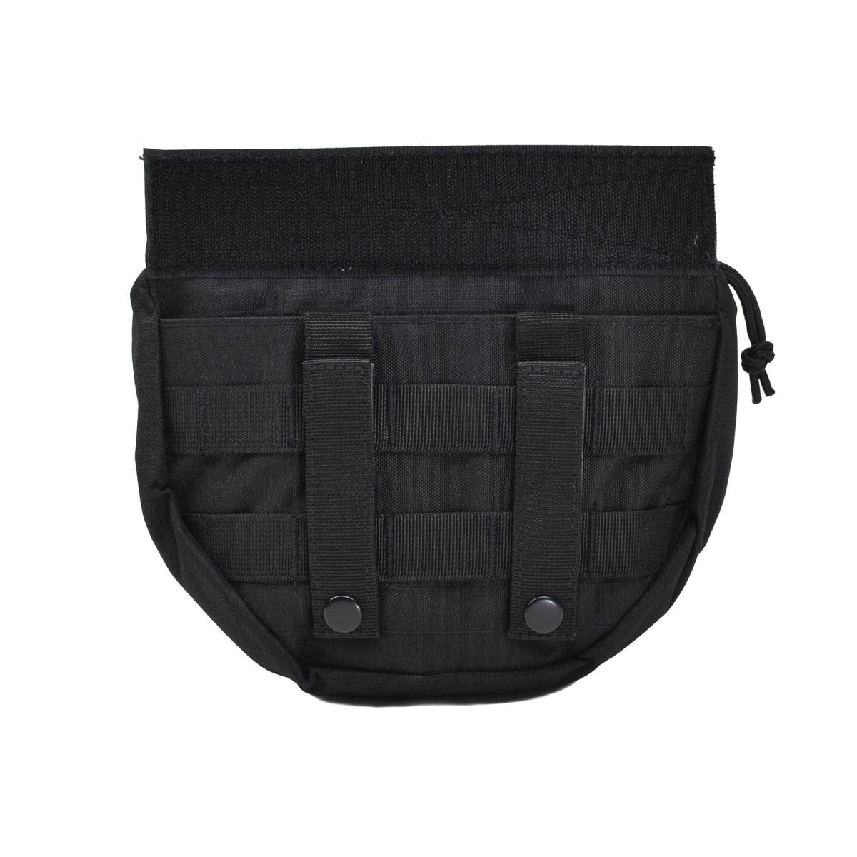 Mil-Tec Dropdown Pouch Liten Tactical Utility Bag Front Panel Molle Type Black
