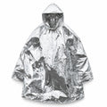 Mil-Tec Emergency Survival Poncho Lättvikts termiskt regnskydd med huva