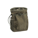 Durable MIL-TEC empty mag shell pouch with MOLLE system, secure closure, and mesh side pocket for tactical use