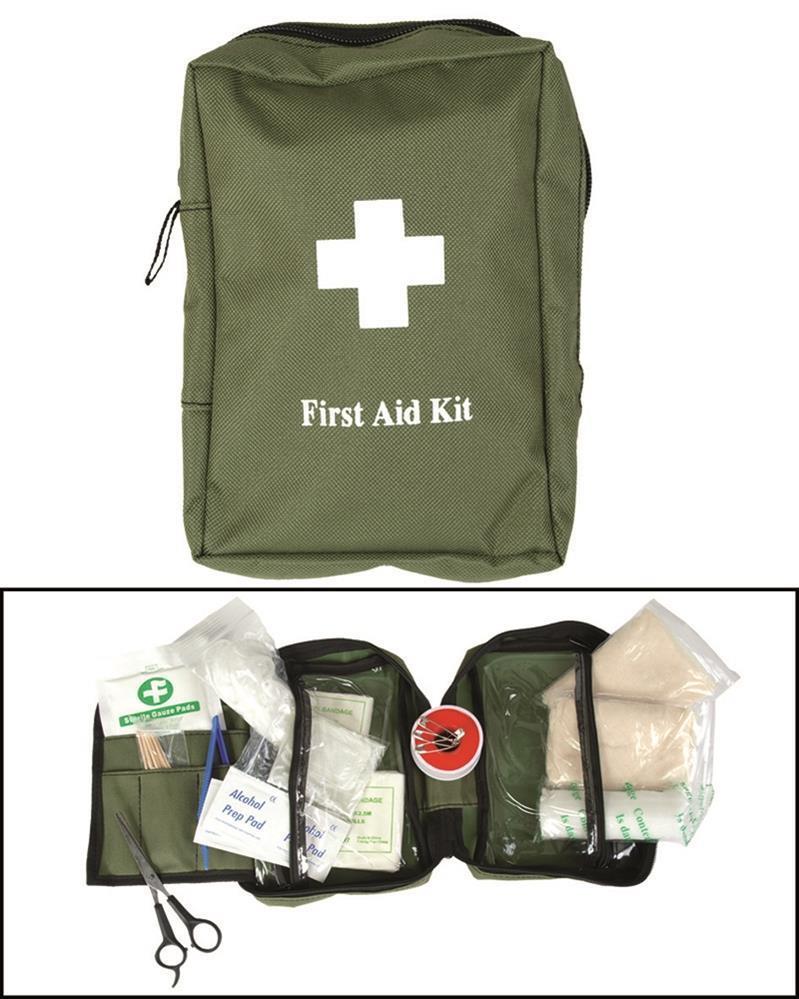 Mil-Tec First Aid Kit stor molle Attachment Emergency Medical Pouch Olive