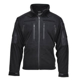 Mil-tec fleece jacka kall väder termisk vandring aktivt kläder vattenbeständig
