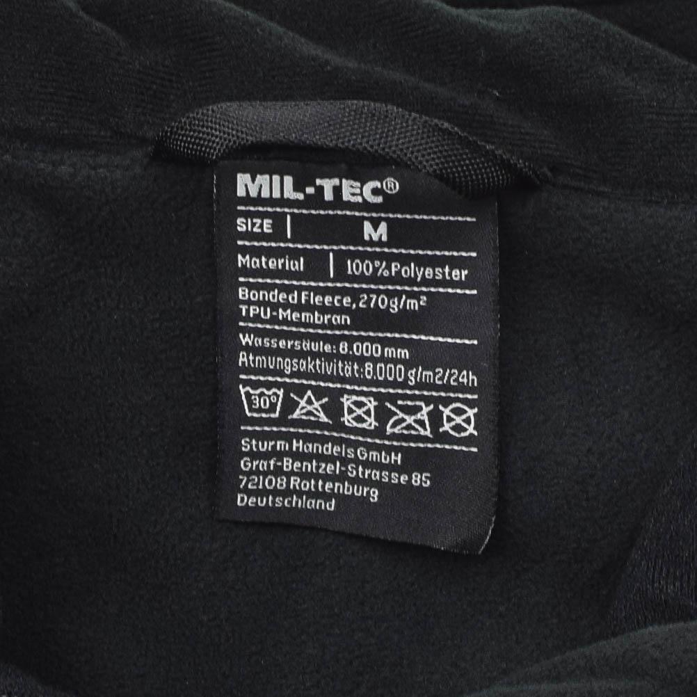 Mil-tec fleece jacka kall väder termisk vandring aktivt kläder vattenbeständig