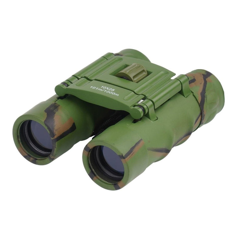 MIL-TEC Gen II Compapible Binoculars 10x25 Diopter Fine Tuing Pouch Camo