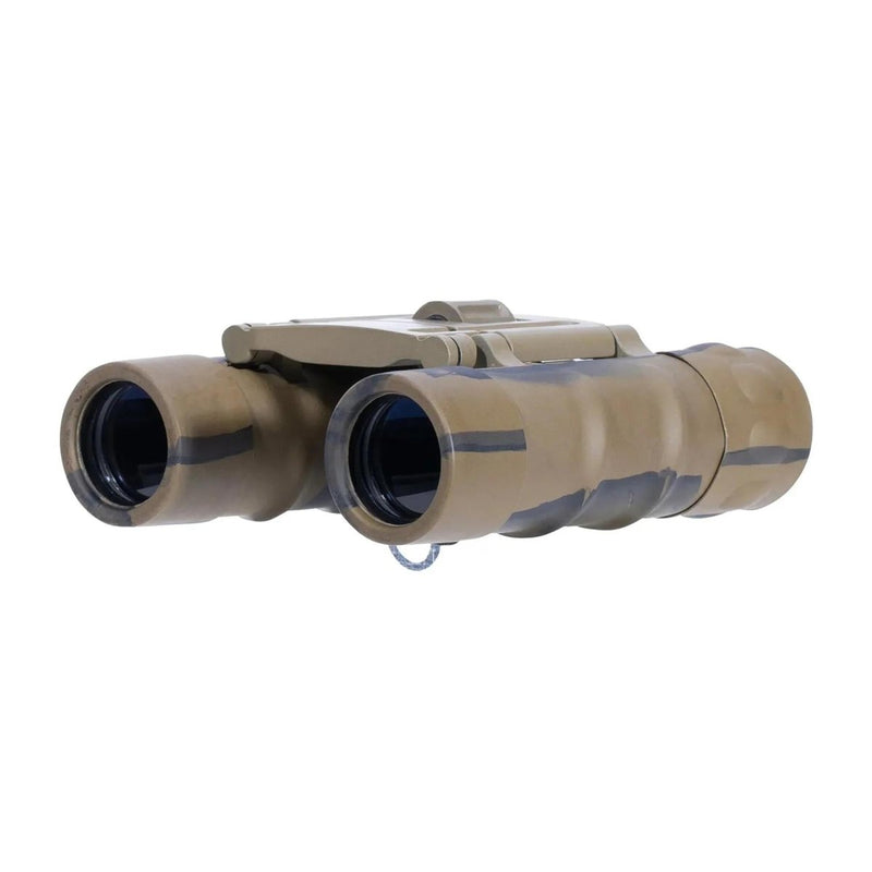 MIL-TEC Gen II Compapible Binoculars 10x25 Diopter Fine Tuing Pouch Desert