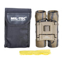 MIL-TEC Gen II Compapible Binoculars 10x25 Diopter Fine Tuing Pouch Desert