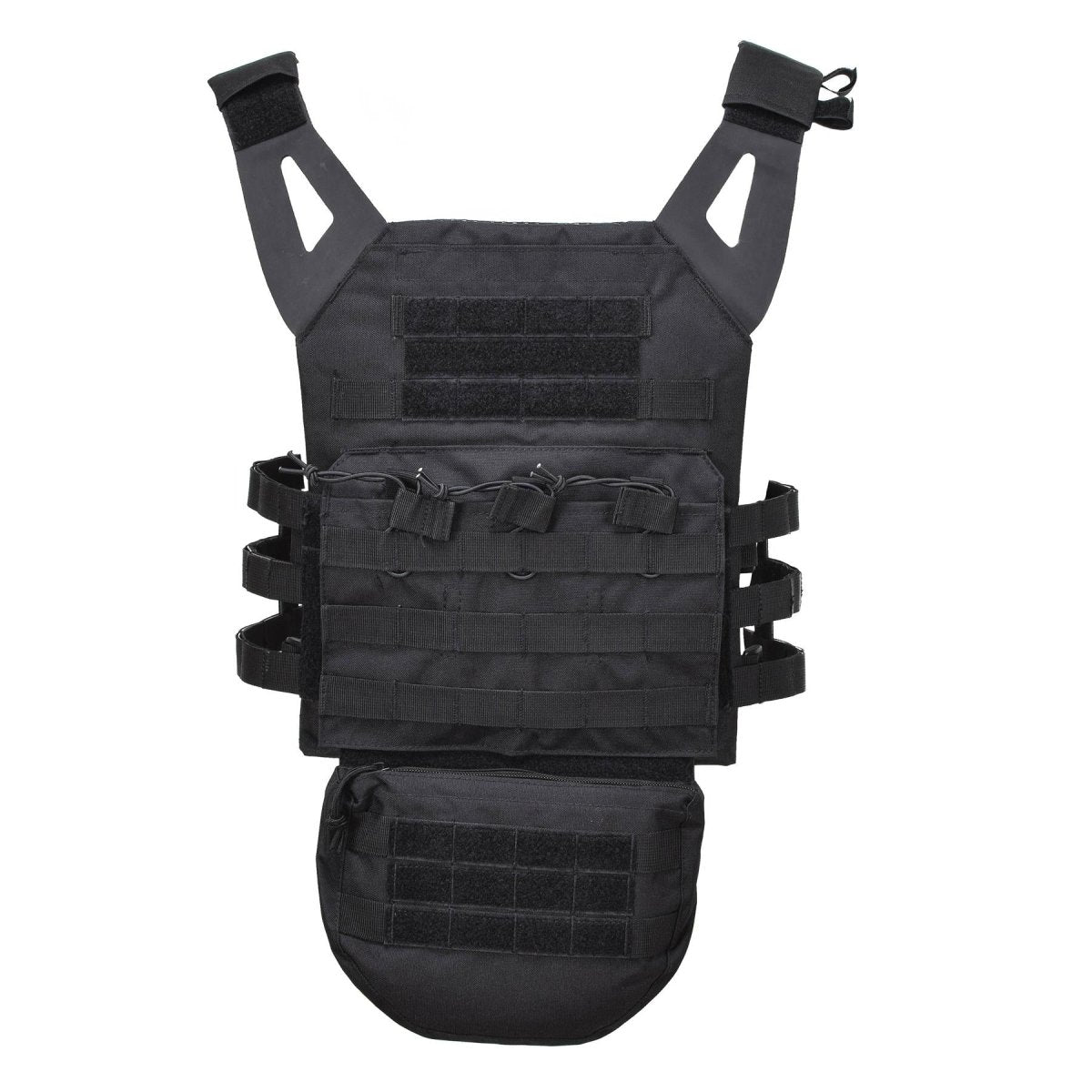 Mil-tec gen II Military Plate Carrier Tactical Vest Combat Modular Waistcoat Black