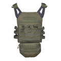 Mil-Tec Gen II Tactical Vest Combat Modular Plate Carrier Waistcoat Olive
