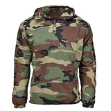 Mil-Tec German Military Combat Jacket Winter Woodland Windproof Hooded fodrad ny