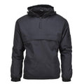 Mil-Tec German Military Jacket Combat Windproof Hooded Fleece Foded Black New