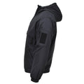 Mil-Tec German Military Jacket Combat Windproof Hooded Fleece Foded Black New