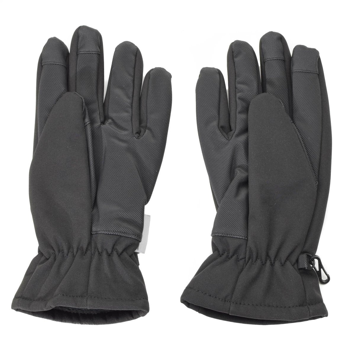 Mil-tec handskar män softshell thinsulate ™ foder svarta vinter män taktiska redskap
