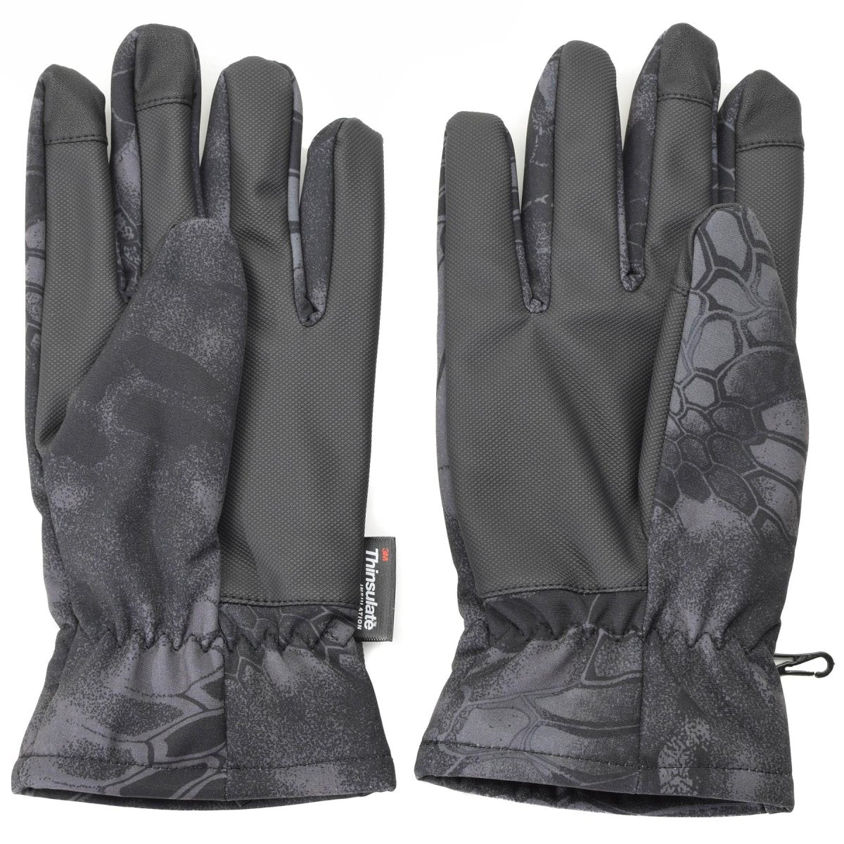 Mil-tec handskar män softshell thinsulate ™ foder mandra camo vinter taktisk redskap