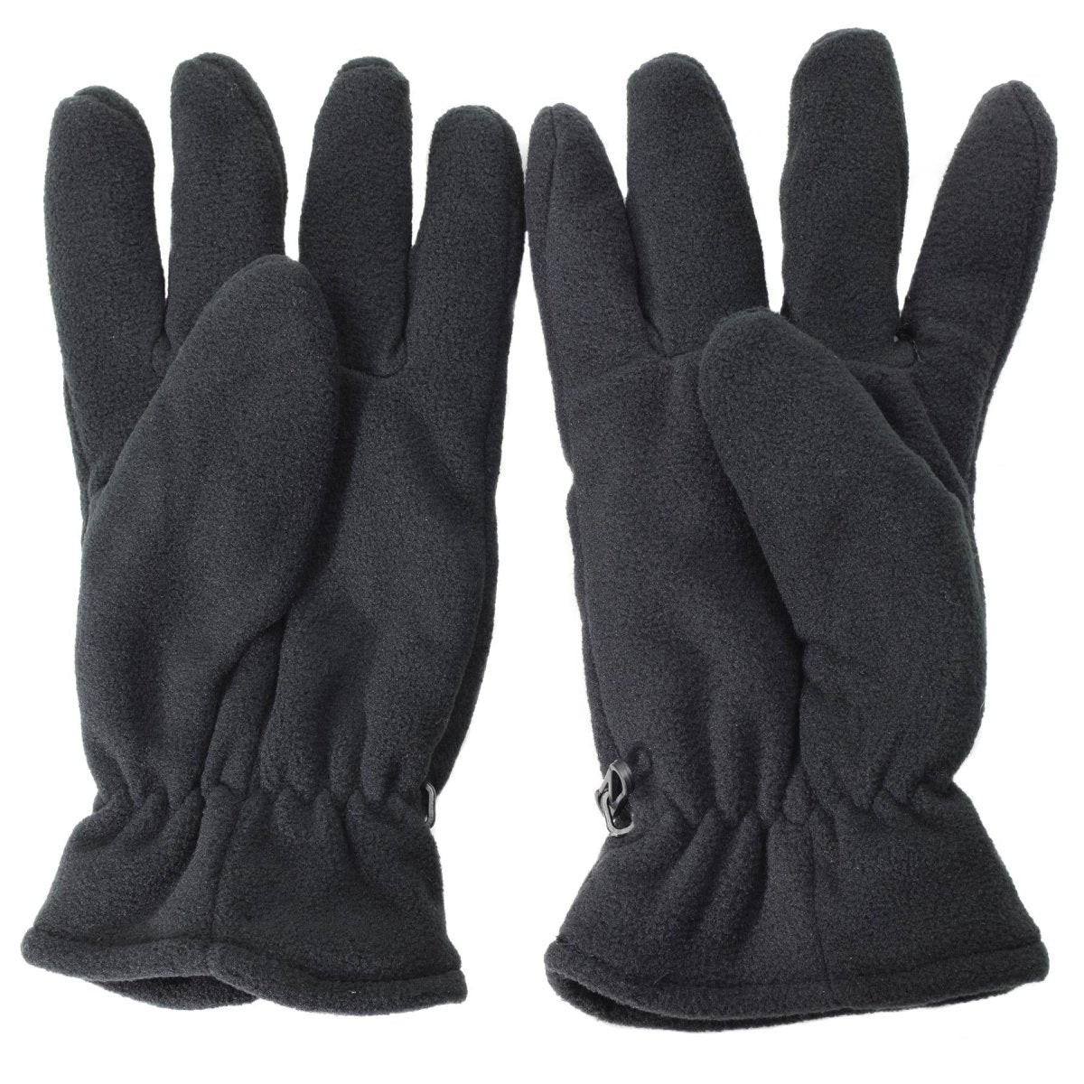 Mil-tec handskar män varm fleece thinsulate ™ foder svart vinter taktisk redskap