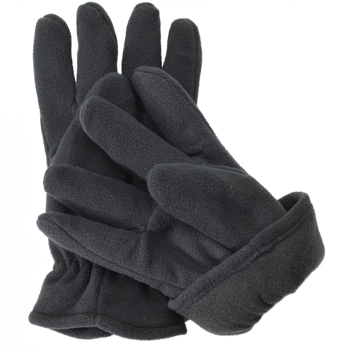 Mil-tec handskar män varm fleece thinsulate ™ foder svart vinter taktisk redskap
