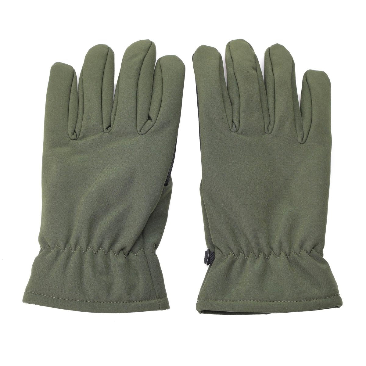 Mil-tec handskar softshell thinsulate ™ foder oliv vinter män od grön militär