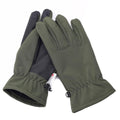 Mil-tec handskar softshell thinsulate ™ foder oliv vinter män od grön militär