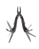 MIL-TEC Multi Tool One-Hand Folding Slip Joint Mechanism ABS ALUMINIUM