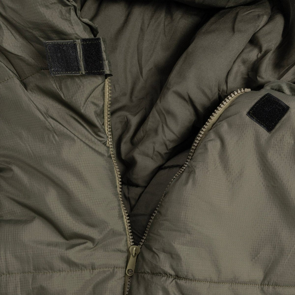 Mil-Tec Mummy Sleeping Bag 230cm varm 3D Hollowfibre Compression Bag Olive