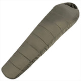 Mil-Tec Mummy Sleeping Bag 230cm varm 3D Hollowfibre Compression Bag Olive