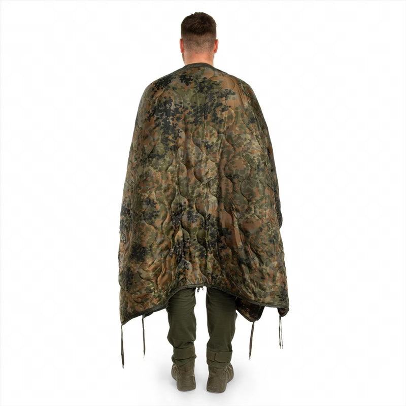 Mil-tec poncho foder ripstop tyg multifunktion akut sovsäck