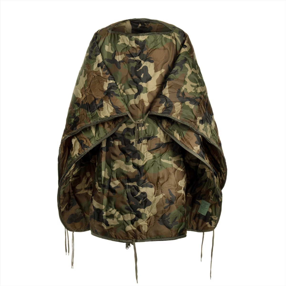 Mil-tec poncho foder ripstop tyg multifunktion akut sovsäck