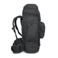 Mil-Tec Recom Tactical Ryggsäck vandring ryggsäck vandring dagpack stor 88l svart