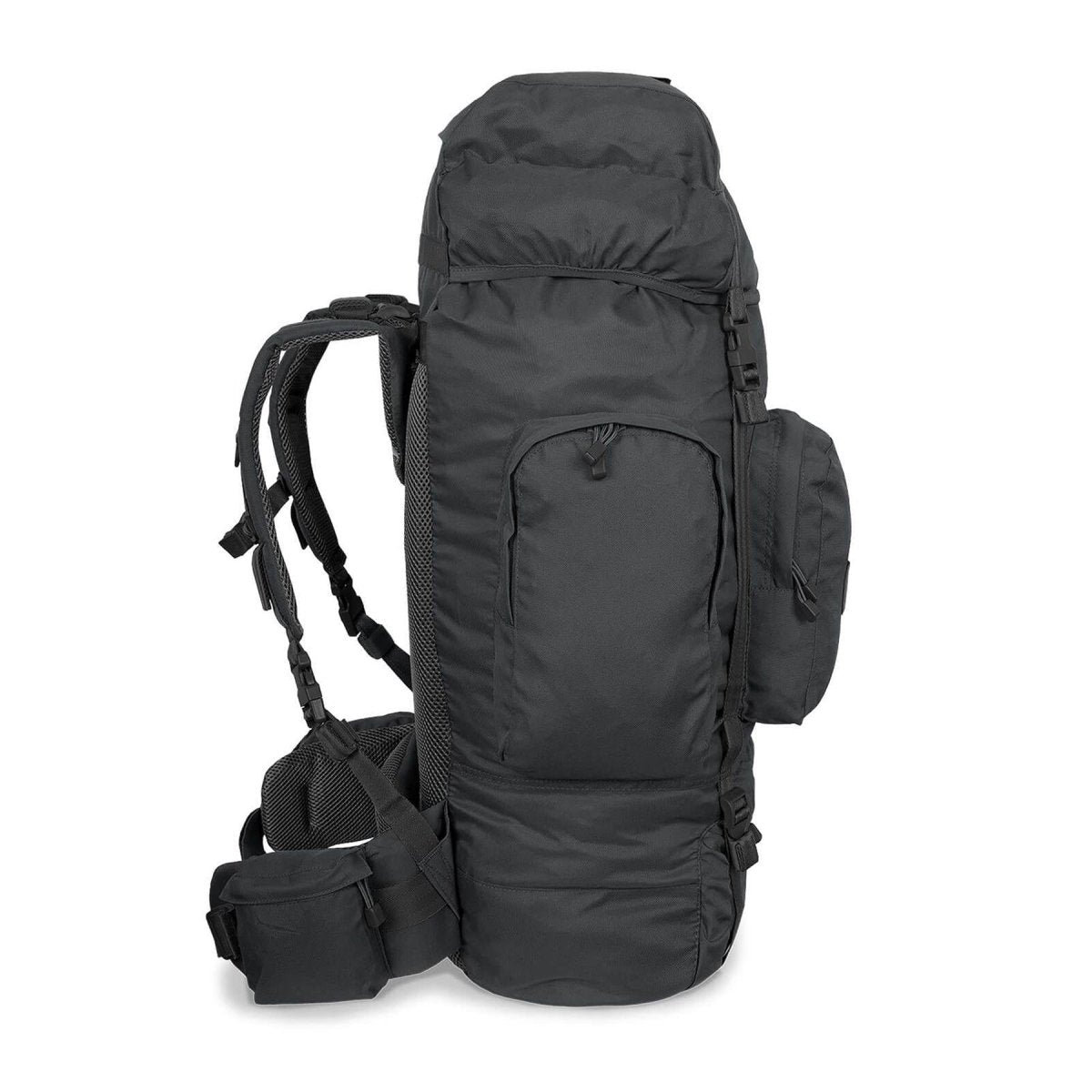 Mil-Tec Recom Tactical Ryggsäck vandring ryggsäck vandring dagpack stor 88l svart