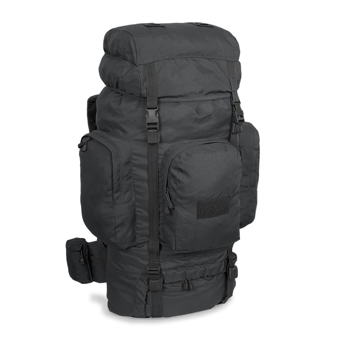 Mil-Tec Recom Tactical Ryggsäck vandring ryggsäck vandring dagpack stor 88l svart