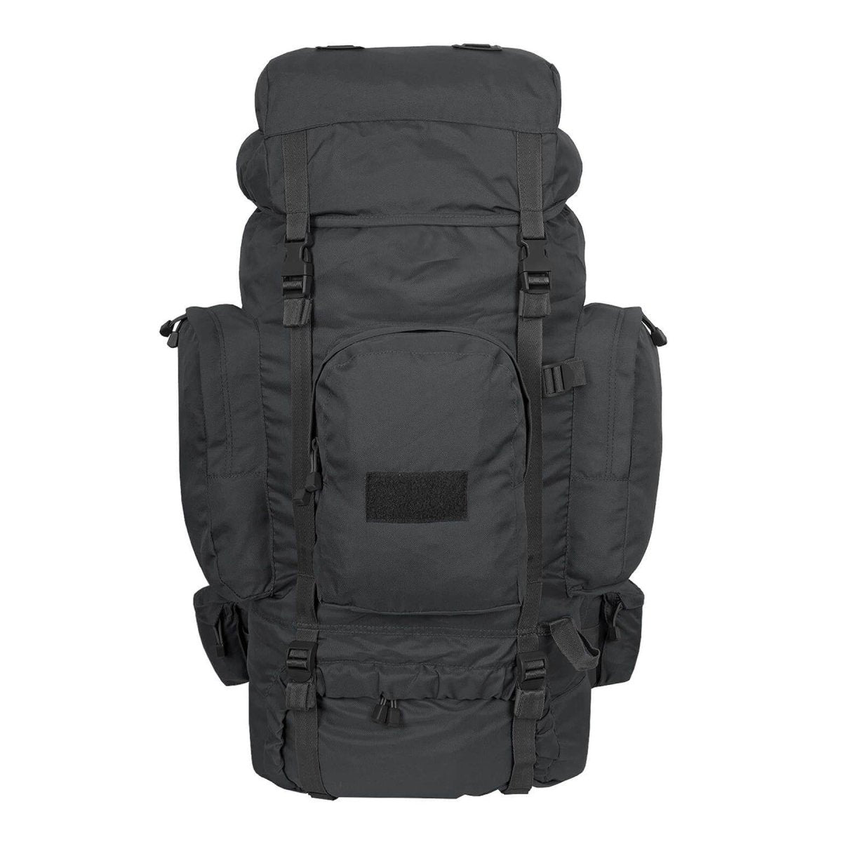 Mil-Tec Recom Tactical Ryggsäck vandring ryggsäck vandring dagpack stor 88l svart