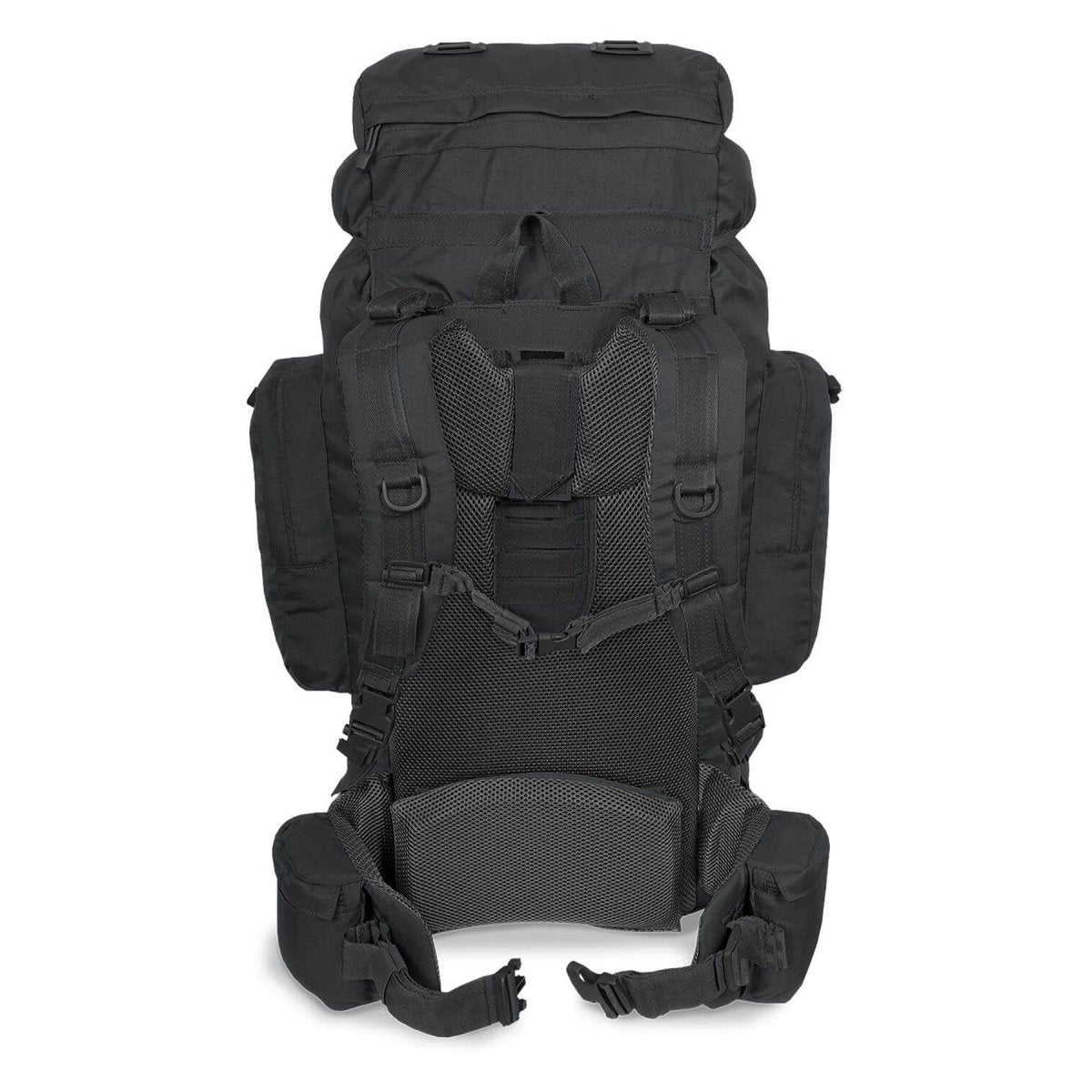 Mil-Tec Recom Tactical Ryggsäck vandring ryggsäck vandring dagpack stor 88l svart