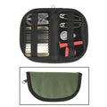 Mil-Tec sömnadssats påse Travel Camping Reparation Survival Set Olive Darb