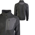 Mil-Tec Sherpa Fleecejacka Bearforce Varm Teddy Fleece Utomhussvart