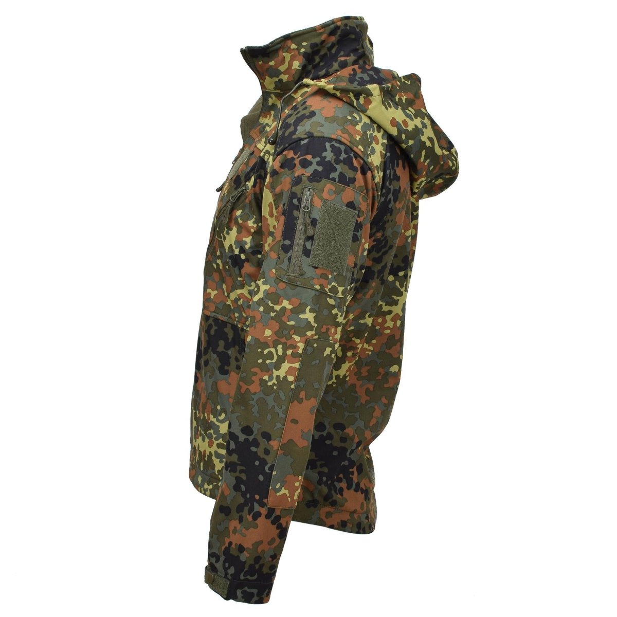 Mil-tec softshell jacka scu 14 tyska flecktran camo utomhus vandring ytterkläder