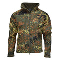 Mil-tec softshell jacka scu 14 tyska flecktran camo utomhus vandring ytterkläder