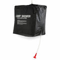 Mil-Tec Solar Duschväska 40L Camping Vandring Utomhus Bärbar Dusch Svart
