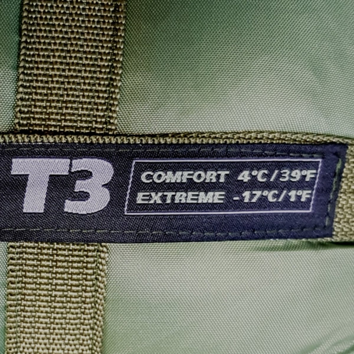 Mil-tec Tactical 3 sovsäck teflonbelagd termolitisolering oliv