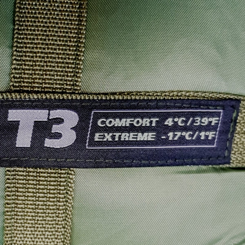 Mil-tec Tactical 3 sovsäck teflonbelagd termolitisolering oliv