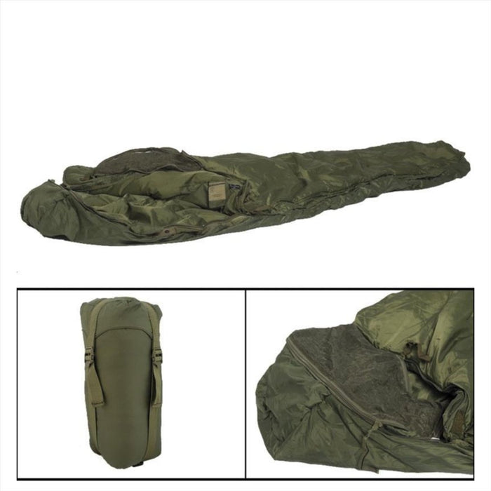Mil-Tec TACTICAL 3 Sovsäck Teflonbelagd termolitisolering Olive - GoMilitar