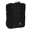 Mil-Tec Tactical Belt Pouch Molle Attachment dragkedja Stängningsverktygsväska svart