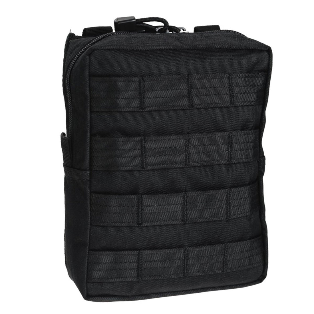 Mil-Tec Tactical Belt Pouch Molle Attachment dragkedja Stängningsverktygsväska svart