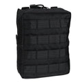 Mil-Tec Tactical Belt Pouch Molle Attachment dragkedja Stängningsverktygsväska svart