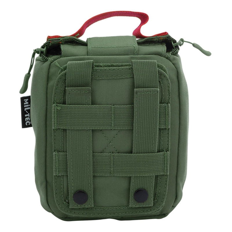 MIL-TEC Tactical First Aid Kit Mole Type Olive Medical Pouch Ifak 25pieces Pouch