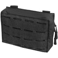 Mil-Tec Tactical Utility Laser Cut Belt Pouch Molle Type Black Webbing Bag liten