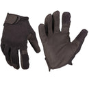 MIL - TEC Tactical Work Gloves Touch Screen Ventilation Holes Medium Black - GoMilitar