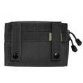 Mil-Tec Universal Belt Pouch Molle Military Webbing Utility Tactical Bag Black