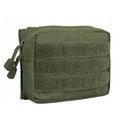 MIL-TEC Universal Belt Pouch Molle Modular Military Webbing Utility Bag Olive