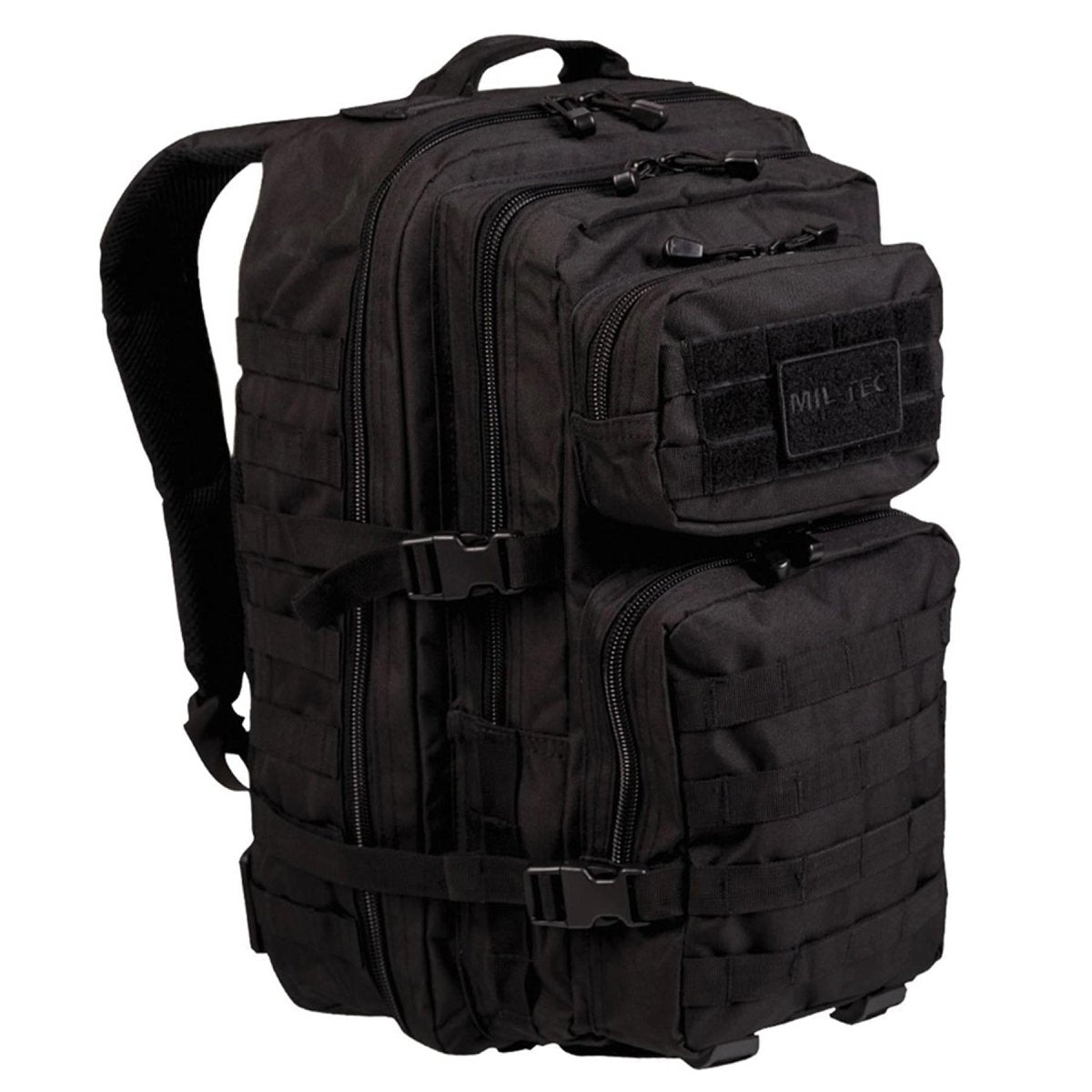 Mil-Tec U.S. Assault 36L ryggsäck Trekking Rucksack vandring utomhus dagpack svart