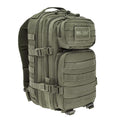 MIL-TEC U.S. Assault Style Tactical Ryggsäck 20L Vandring utomhus Daypack Olive